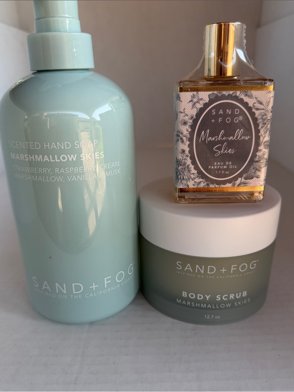 Sand + Fog 3Pc Bundle Marshmallow Skies New - Picture 7 of 9